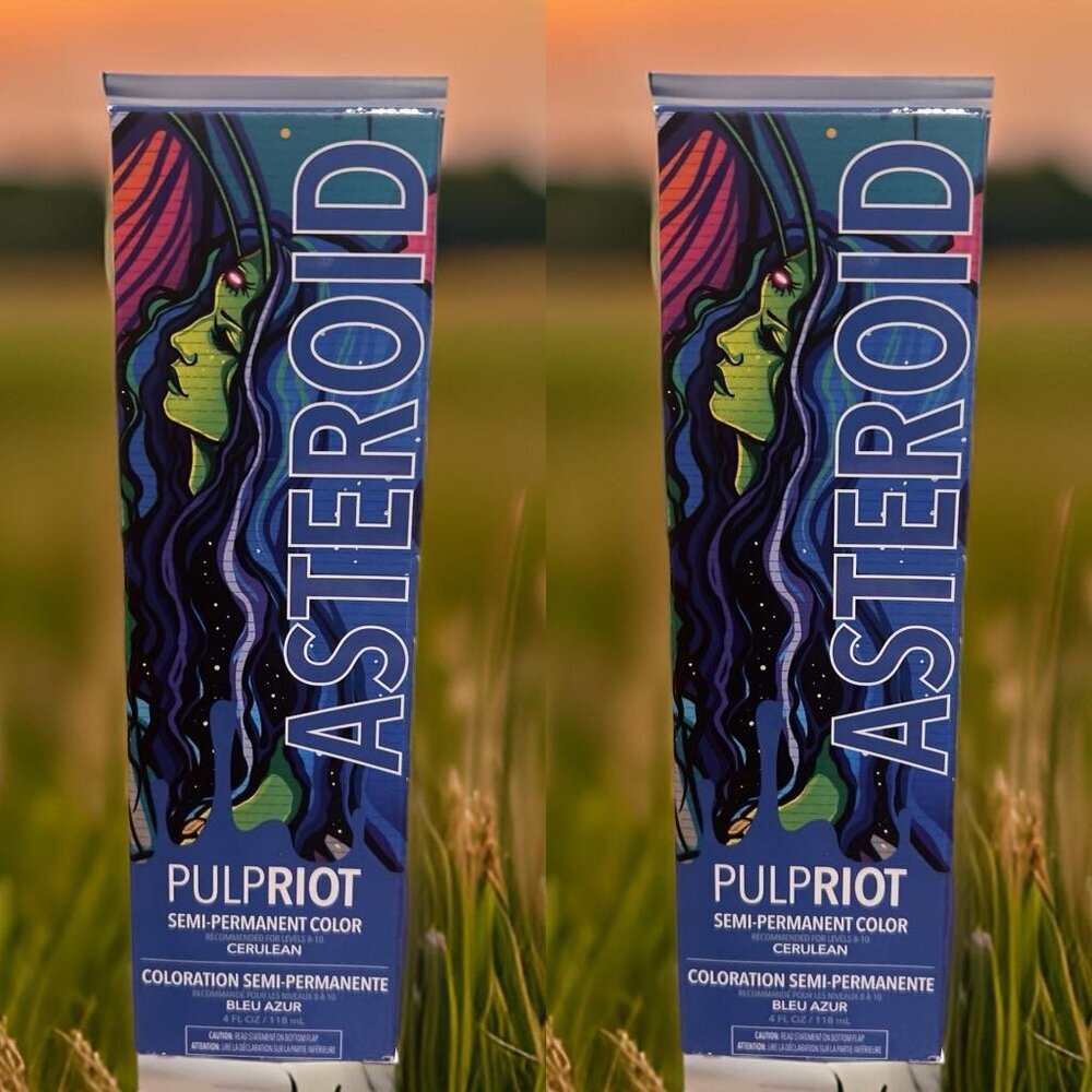 Pulp Riot PulpRiot Asteroid Blue Semi Permanent Color 4 oz- 2 units